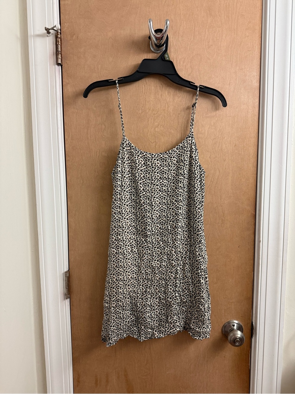 Lottie Moss Cheetah Print Mini Slip Dress SZ S
